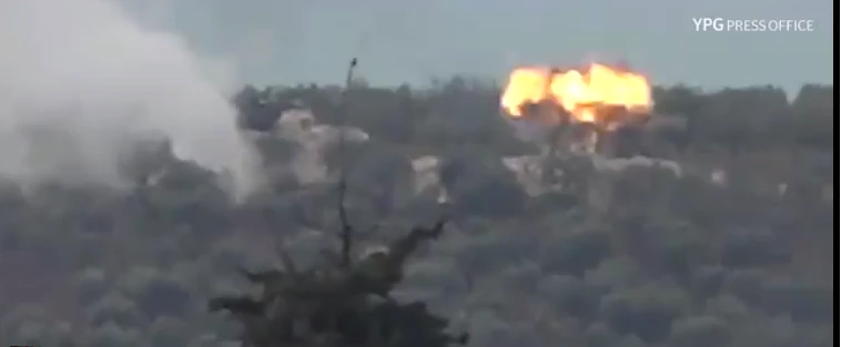 Κούρδοι εντοπίζουν φυλάκιο με Τούρκους στρατιώτες στο Αφρίν και τους ανατινάζουν με αντιαρματικό πύραυλο – Επτά νεκροί (βίντεο)